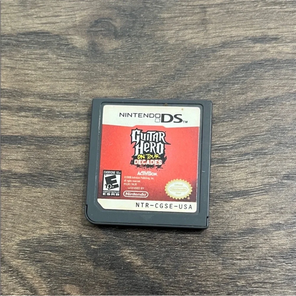 Nintendo DS Guitar Hero On Tour Decades Game - Picture 1 of 1